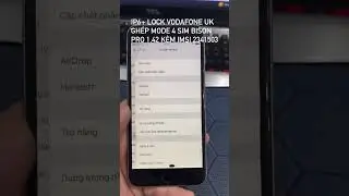 Ghép sim ip6 plus lock Vodafone UK sim ghép bison pro