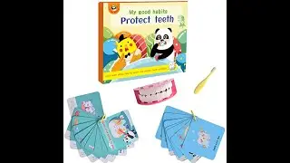 Good Habit Activity Toys for kids/#Protect Teeth || Homeschool educational kits and Board Games