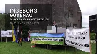 02 - Ingeborg Godenau - Schicksale der Vertriebenen - Kundgebung Friedland 2021 - Aufbruch Heimat
