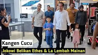 Jokowi Ajak Cucu Ke Solo Square Mall & Belikan Mainan