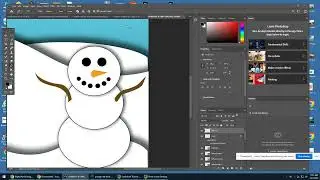Winter Greeting Card Practice Demo Part 2