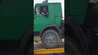 КамАЗ 5410 в Германии. Купил под реставрацию.