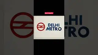 How to draw Delhi Metro logo ❤️🇮🇳 
