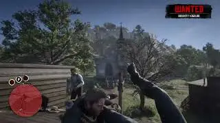 What is he doing?