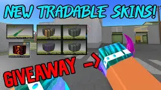 COUNTER BLOX UPDATE (GIVEAWAY) | NEW SKINS TRADABLE
