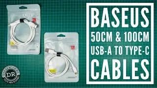 Baseus 50cm & 100cm USB-A to Type-C cables tested (Discord submission)