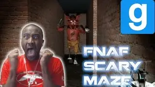 gMOD SHENANIGANS +FIVE NIGHTS AT FREDDY'S SCARY MAZE | GMOD HORROR MAP! #11
