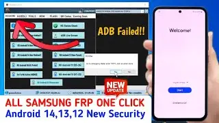Samsung Frp Bypass ADB Not Working Fix || Samsung Frp Bypass 2025 New Method || Free Tool
