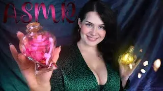 ASMR | Putting Dried Herbs into Glass Bottles 🌿 45 minutes of relaxation just for YOU