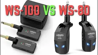 Lekato Wireless Unit Comparison WS-80 vs WS-100