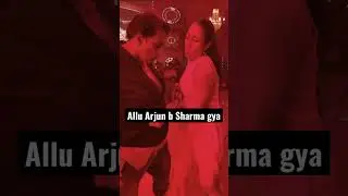 Dheko Allu Arjun ne kya kiya! #shorts #trending #viralshorts #foryou #shortsvideo #alluarjun #viral