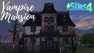 Vampire Mansion Speed Build Sims 4