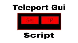 Roblox Teleport Gui Script (Pastebin/Mediafire)
