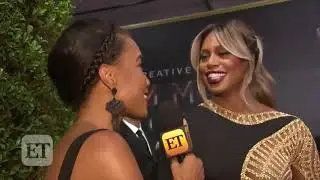 Laverne Cox talks being apart of Beyoncé's IVY PARK campaign