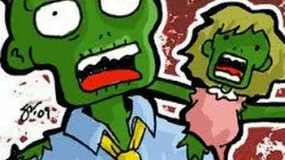 русский дед убивает зомби игра №1