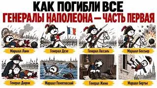 HOW ALL OF NAPOLEON’S GENERALS DIED — Part 1
