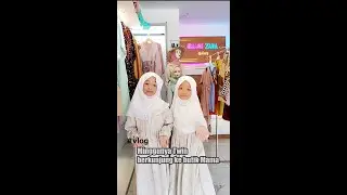 Minggunya twin berkunjung ke butik mama #vlog