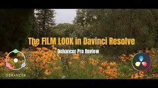 How to get the FILM LOOK in Davinci Resolve (Dehancer Pro Review)