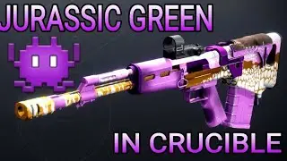 NEW Jurassic Green Pulse Rifle in Crucible Destiny 2 Lightfall Festival of the Lost