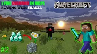I FIND DIAMOND IN MINECRAFT || MCPE SURVIVLE SERIES || 