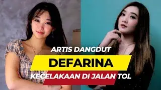 Artis dangdut Defarina kecelakaan di jalan tol
