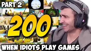 Summit1g Reacts To WHEN 200 IDIOTS PLAY GAMES (