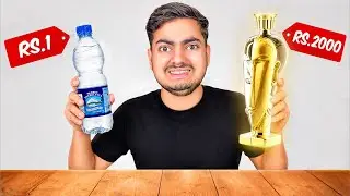 I Bought Rs 1 vs Rs 2,000 Water