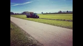 Gras Silage im Allgäu mit Weierberger Agrarservice | FENDT | PÖTTINGER | NEW |