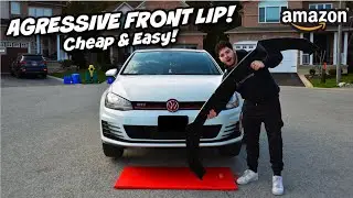 Mk7 GTI Gets Front Lip!