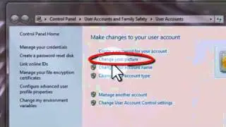 How to Change your account picture on Windows 7