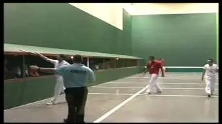 Copa del Mundo Trinquete 2012. Pamplona. Final Paleta Goma