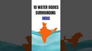 10 Water bodies surrounding India | Suresh Sir | LTX Classes | #upsc #shorts #trending