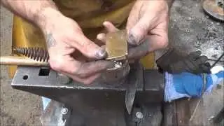 Recycling Brass For Knives With The Homemade Forge - Melting Casting Ingot