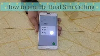 How to enable dual sim calling | ask for sim 1 sim 2
