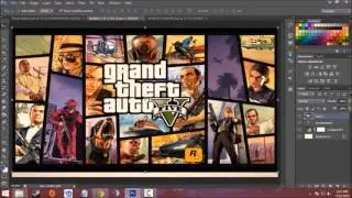 How to Make a photo text splash effect in Photoshop CS6