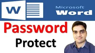 Password Protect Word Document 2010, Word File Me Password Kaise Lagaye | GeniusNotion | Harendra