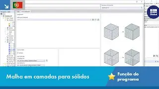 Malha em camadas para sólidos