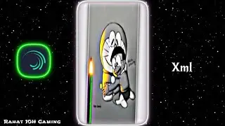 Nobita and Doreamon Best Friend 😌😌|| New Alight Motion Xml Preset Editing || #xml #alightmotion