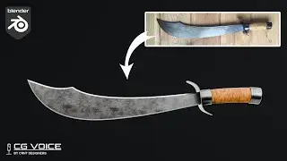 how to model this Lowpoly Medieval Weapon in blender _ blender modeling