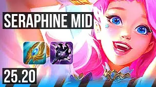 SERAPHINE vs YASUO (MID) | KR Master | 25.20