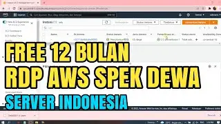 MEMBUAT RDP DI AWS AMAZON