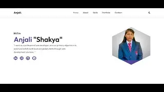 How To Make A Portfolio Website Using HTML CSS JS | Complete Responsive Website Design