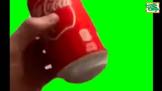 Coca Cola Espuma Meme Green Screen original