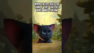 When the dps asks the tank if they can pull extra mobs for them #wow #worldofwarcraft #warcraft