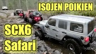 ISOJEN poikien safari - SCX6 seikkailu Espoon Kulmakorvessa