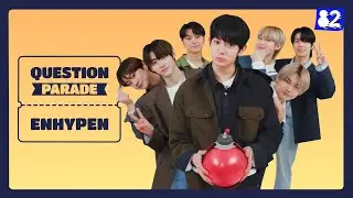 (CC) ENHYPEN's Crazy 🤯High-pitched InterviewㅣDrunk-DazedㅣQuestion Parade w/ ENHYPEN