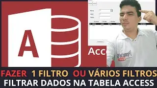SISTEMA PARA LOJAS COM ACCESS, FAZER FILTRO OU VARIOS FILTROS EM TABELA ACCESS E CARREGAR EM LISTBOX