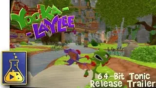 Yooka-Laylee: 64-Bit Tonic Release Trailer - Switch & PC