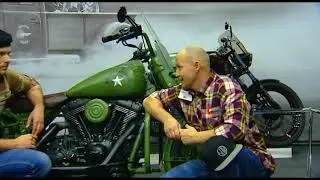 Кастом-байк Военный мотоцикл. Коробка передач
