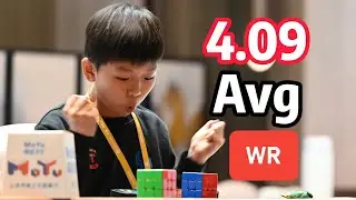 Yiheng FALHOU um Sub 4! - Análise do NOVO RECORDE de 3x3!